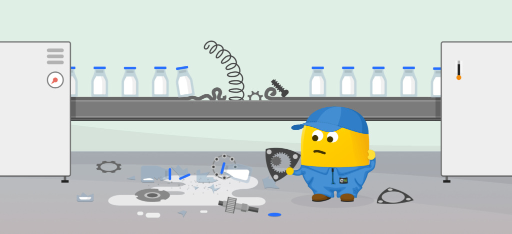 Conveyor breakdown – Unplanned stop